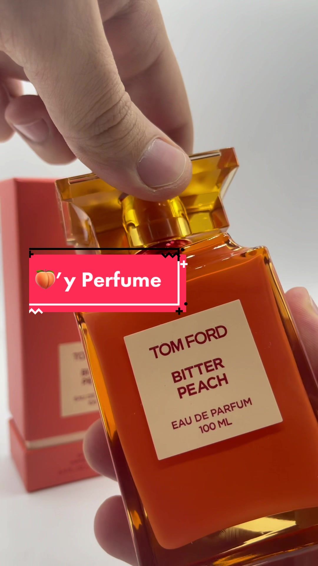 A 🍑’y perfume ☺️👌🏽 #fragrance #perfume #smellgood #tomford #bitterpeach #fragrancereview #perfumesamples #fragrancesamples #fragrancetiktok