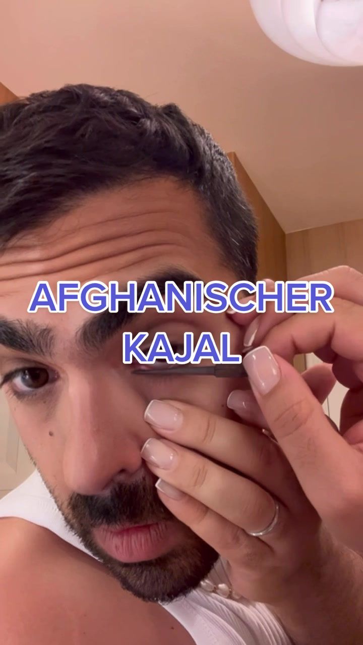 Antwort auf @Masha Traditionelles Afghanisches Augen Make Up für meine Hochzeit in Las Vegas #traditionell #surma #kajal #männermakeup #makeup #hochzeit #augenmakeup #fy #afghanisch 