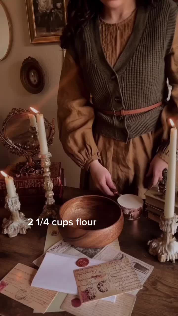 Happy #nationalcookieday I’m serving chocolate chip pudding cookies in the Victorian Café today! 🍪 #victoriancafé #vintagebaking #vintagekitchen #cozybaking #cookies #chocolatechipcookies #aestheticbaking #vintagevibes #cozyhome 