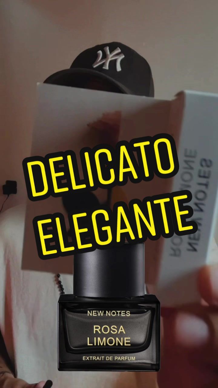 ROSA LIMONE BY NEW NOTES 🌹🍋 #profumidinicchia #profumo #perte #consigli #fy #newnotes #perfume #fragrance #review 
