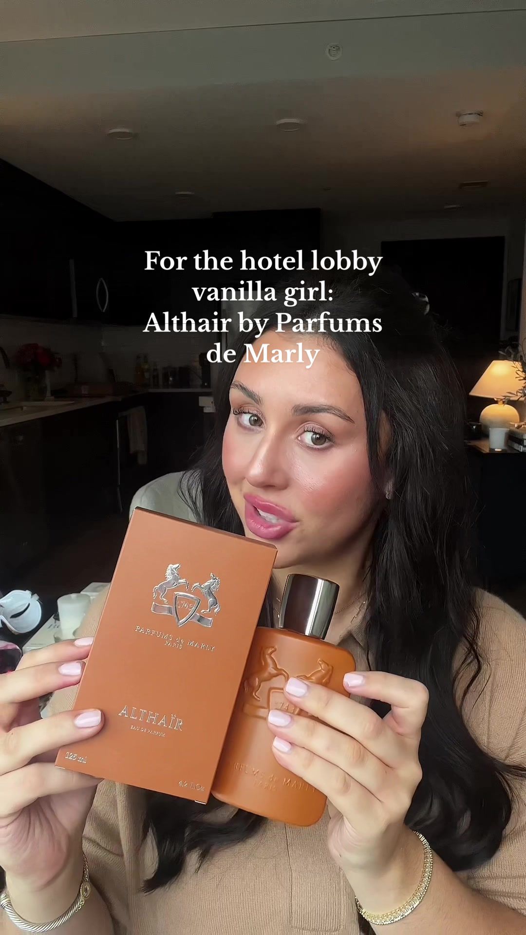 Replying to @J.M.KA if you want to smell like a sophisticated, luxurious, woody, balanced vanilla, you’re a hotel lobby vanilla girl. And if you’re in the market for a new fall scent, ALTHAIR by Parfums De Marly might be it 🍂 #vanillagirl #vanillaperfume #althairparfumsdemarly #parfumsdemarly #hotellobby #hotellobbyvanilla #vanillafragrance #fragrancetiktok #perfumetiktok #howtosmellgood #luxuryperfume #perfumereview #newperfume #fallfragrance #nicheperfume #vanillagirlaesthetic #unisexfragrance 