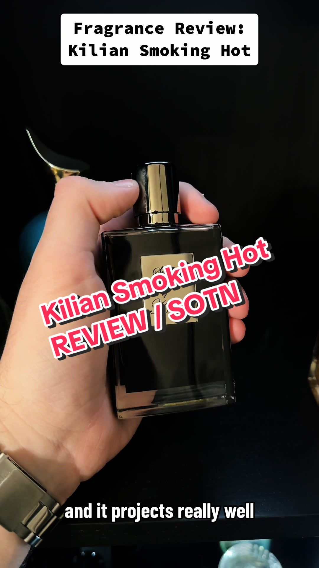 If there's one fragrance you need to try, it's Smoking Hot by Kilian. Beautiful juice and a great addition just in time for winter! 😏❄️ #fragrance #kiliansmokinghot #kilianparis #nichefragrance #perfumereview #fragrancetiktok 