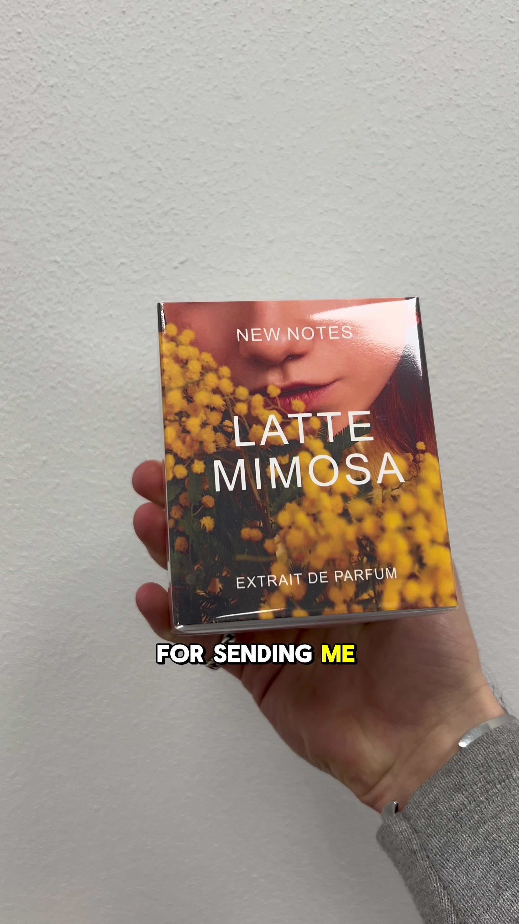 Latte mimosa is so good! Review coming soon ❤️ #fragrance #unboxing #perfume #fypシ #nichefragrance #viral #parfum #newnotes #summer #scent 
