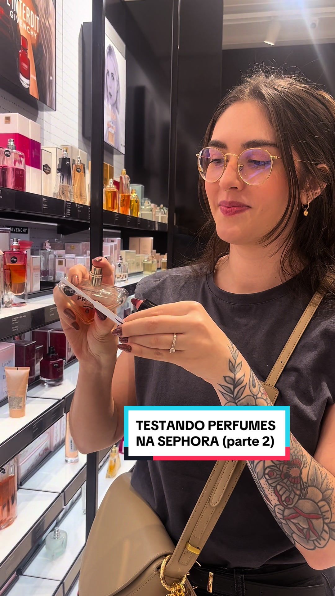 PARTE 2! Ai como eu amo testar perfumes novos com vocês 🩷🥹 #perfume #perfumetiktok #perfumetok #sephora 