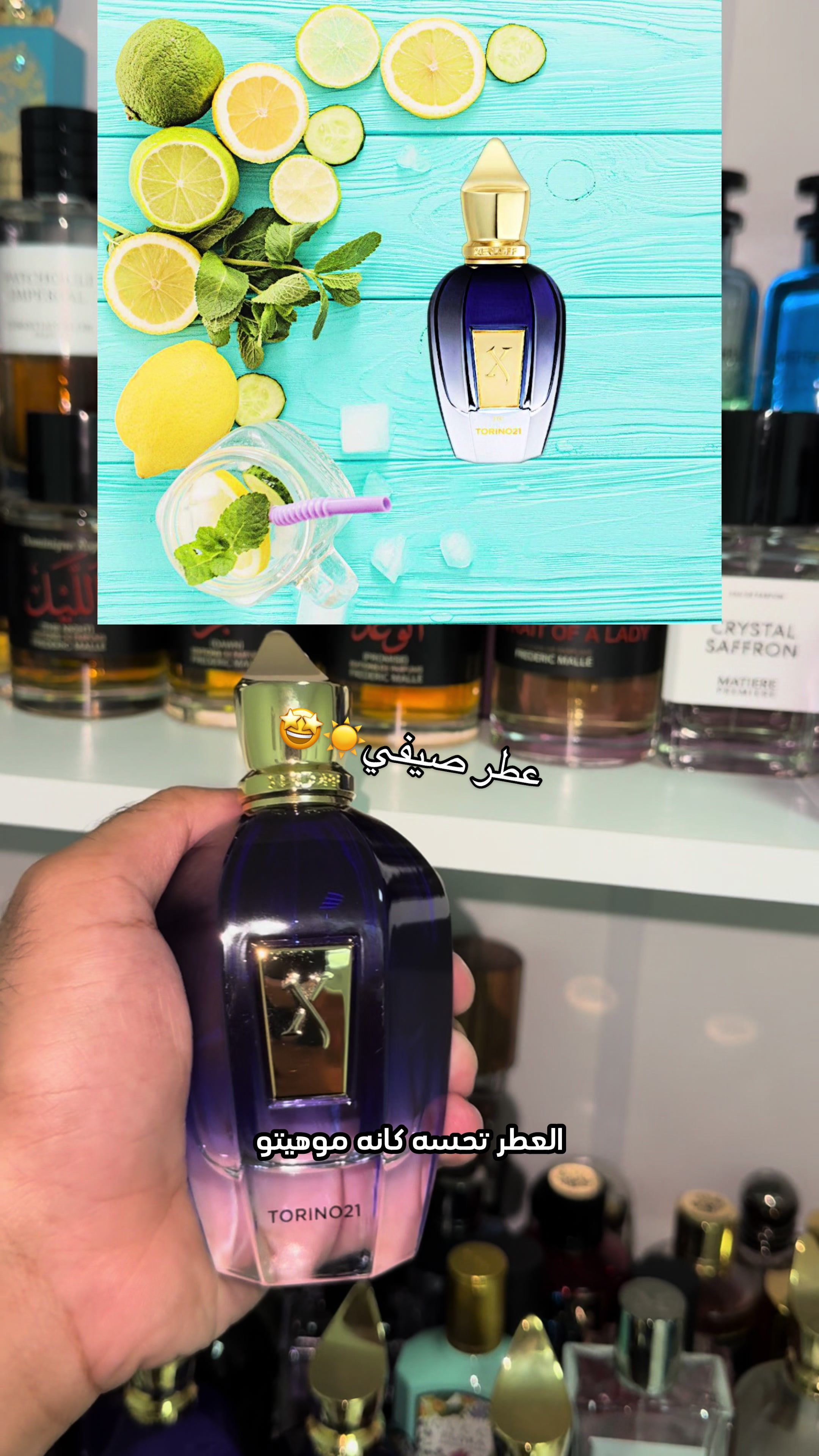 عطر زيرجوف تورينو 21 Xerjoff Torino 21 عطر من اول تجربه حبيته😍 منعش و فخم جداً #fragrances #perfumes #fragrance #uae #dubai #uae🇦🇪 