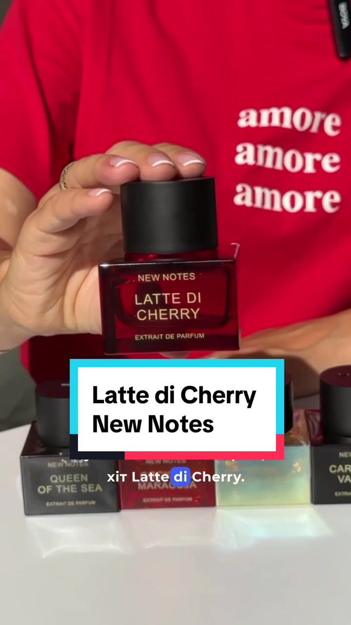 Latte di Cherry New Notes #obrana #обранапарфуми #нішевапарфумерія #распивниши #розпив #духи 