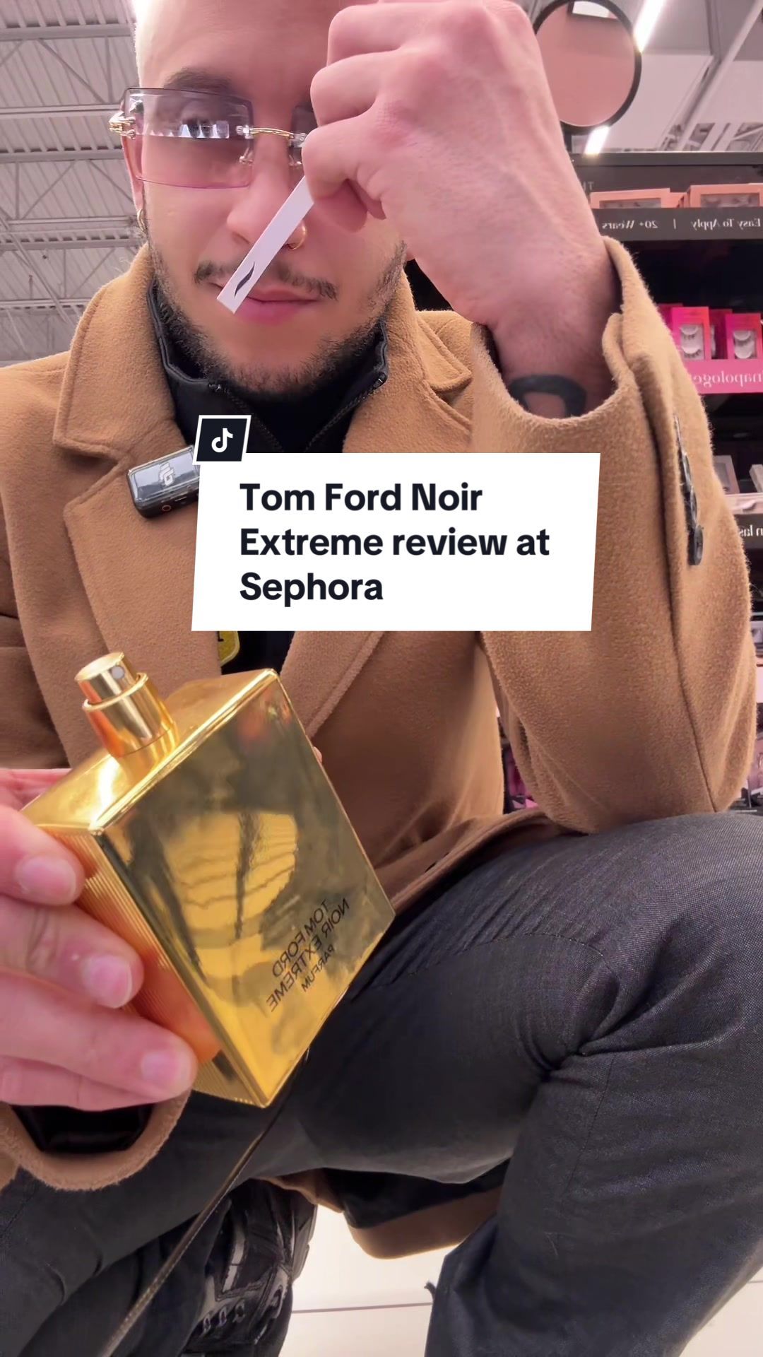 Tom Ford Noir Extreme review at @sephora #tomfordfragrance #tomford #fragrance #fragranceinfluencer #sephora 