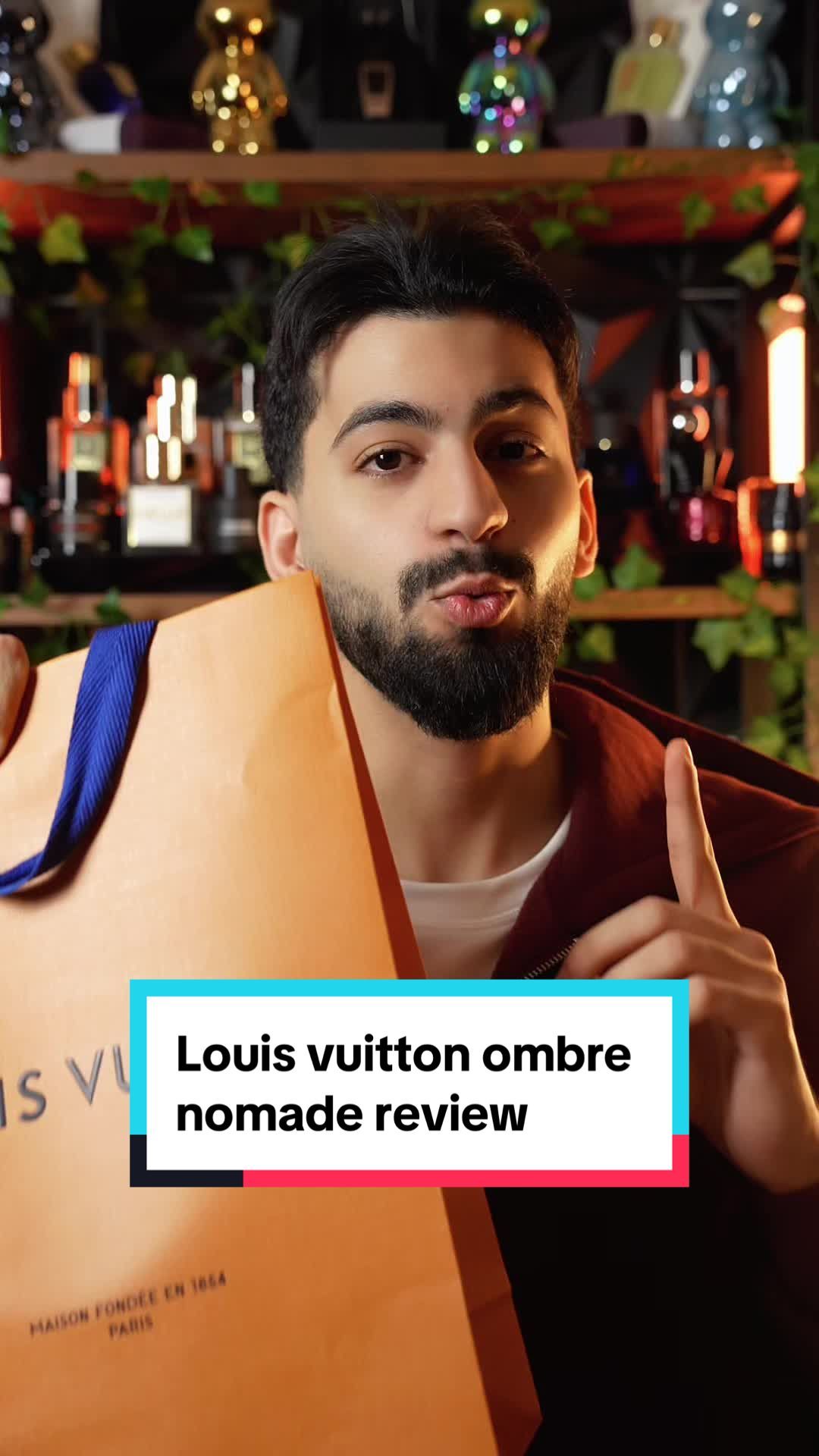 Louis vuitton ombre nomade review #perfume #fragrance #fragrancetiktok 