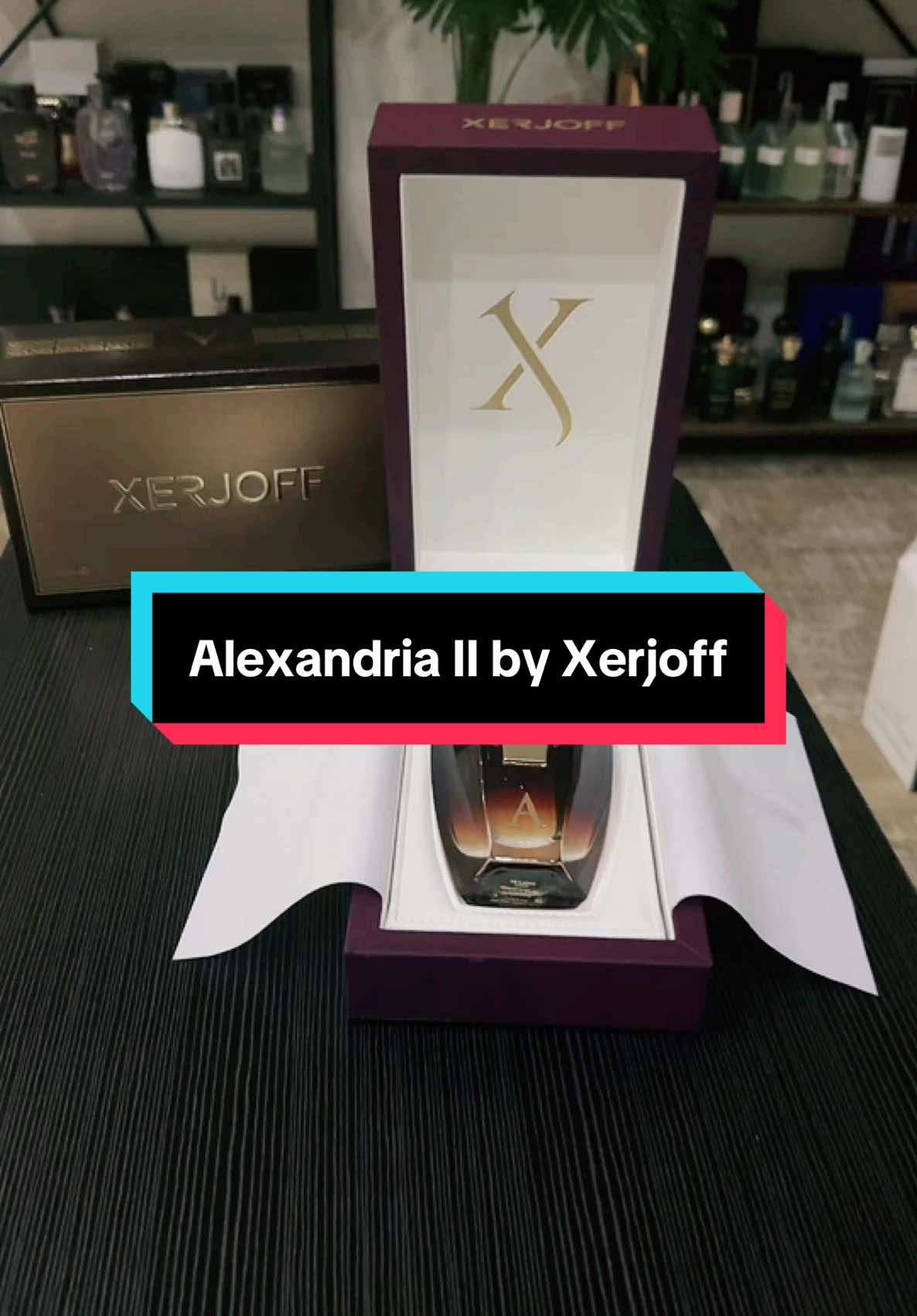 الكسندريا تو من زيرجوف من اجمل العطور الفخمة والراقية  Alexandria II by Xerjoff #عطر_وذكرى #عطور #tiktok #foryou #fyp #explore #fragrance 