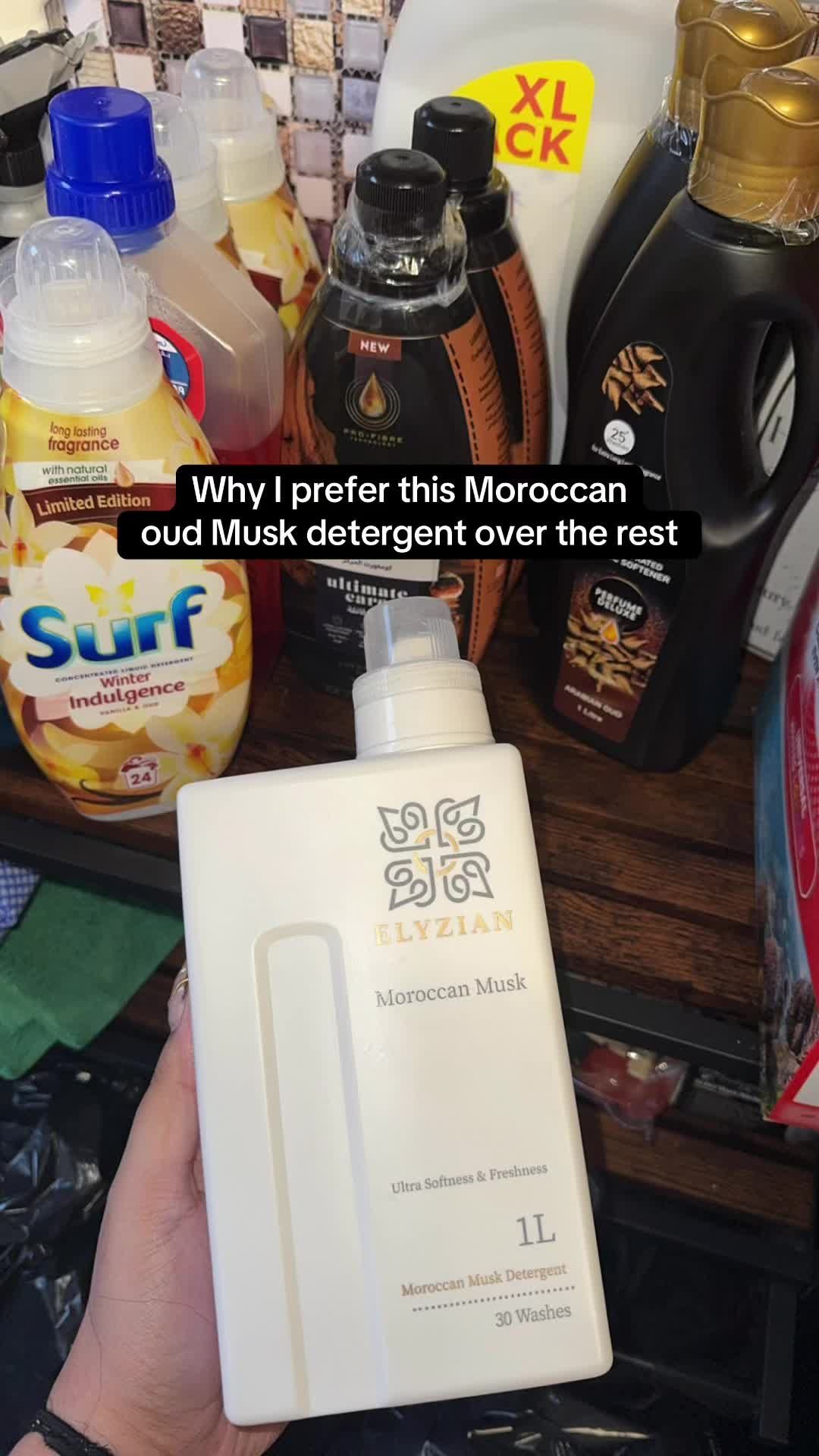 Another one for the oud lovers 🔑 MORROCAN MUSK OUD LAUNDRY DETERGENT BY @Elyzian MY NEW  FAVOURITE FOR SURE  Order yours now Use code “Alisha” for extra money off  #smallbusiness #oud #oudproducts #arabian #islamic #muslimtiktok #muslimsmallbusiness #muslimbusiness #dettoloud #bakhoor #morroco #spotlightfinds #TikTokShopYearEndSale #viral #scentoftheday #perfumecollection 