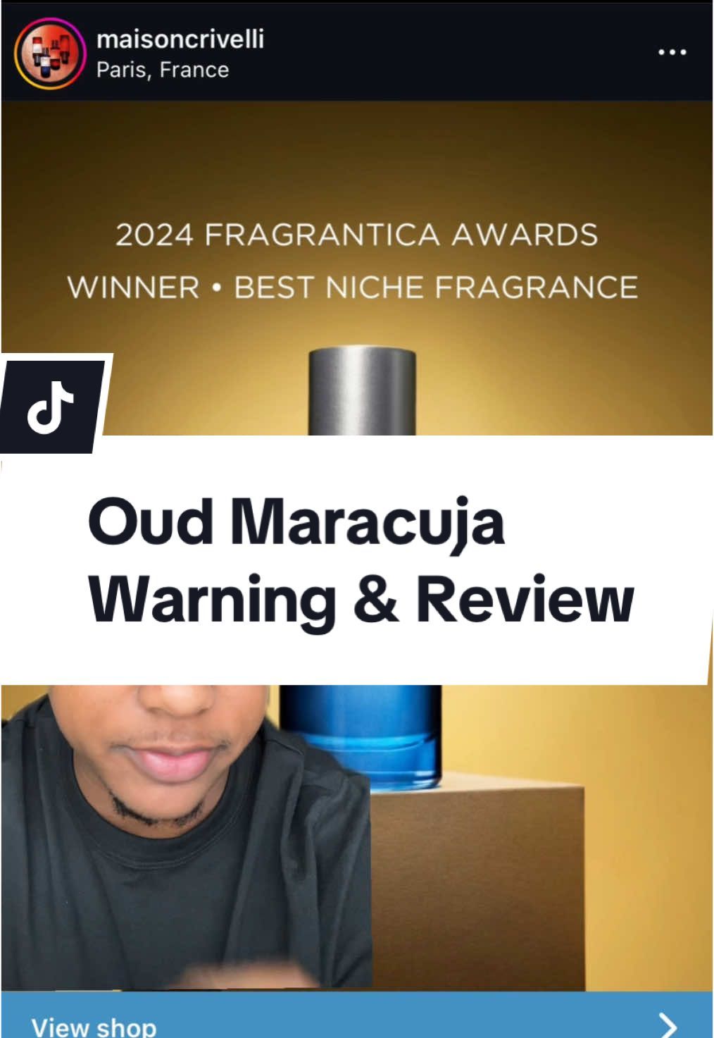 Between oud maracuja and oud stallion…yeah. They mean business. @Maison Crivelli #greenscreen #fragrancetiktok #cologne #nichefragrance 