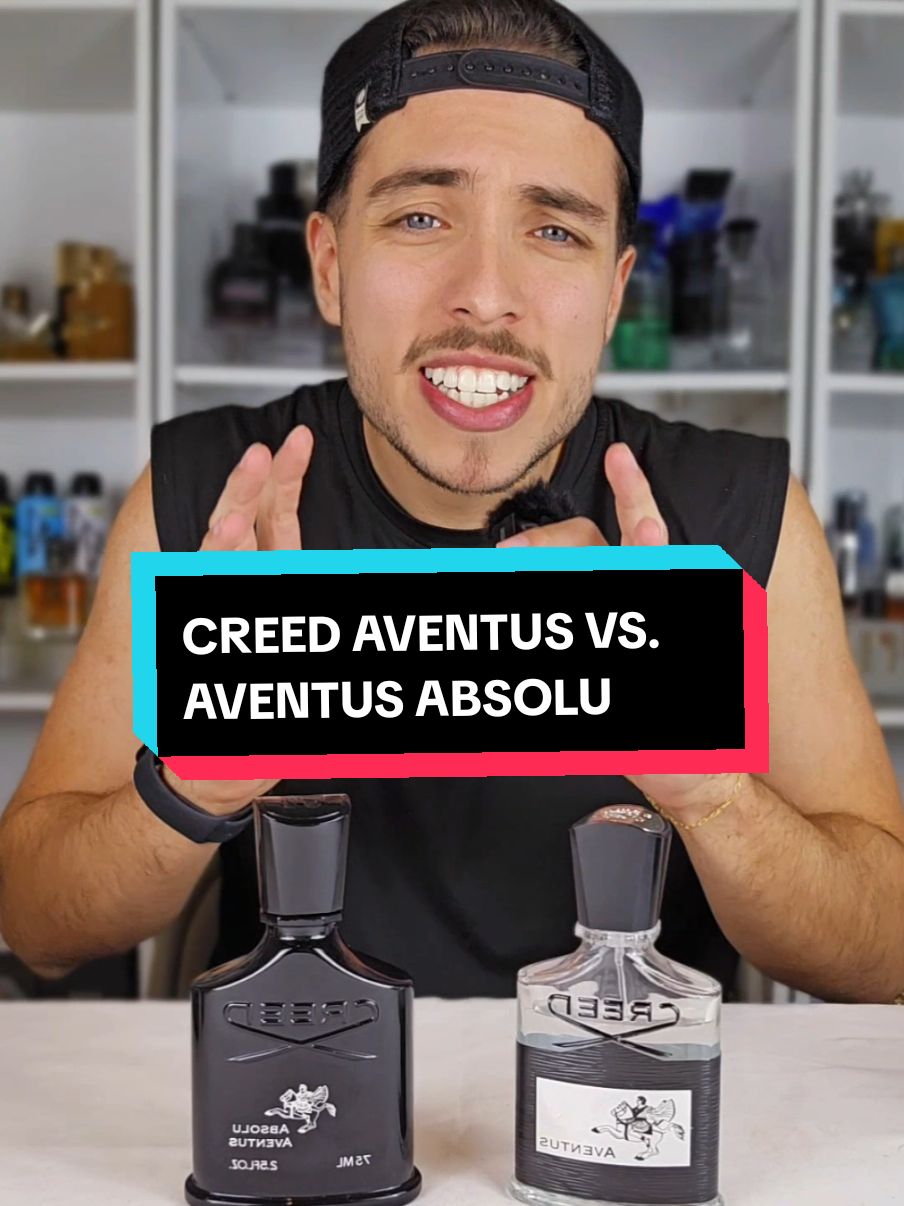 Creed Aventus vs. Creed Aventus Absolu, which is better? 🧐 #fragrancetiktok #perfumetok #fragrance #asmr #creed #creedaventus #mensfragrance #cologne #lemale 