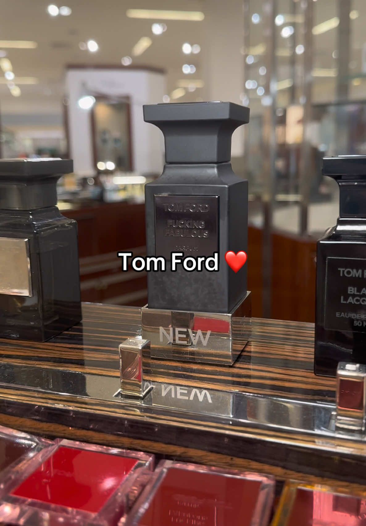Trying NEW Tom Ford Fabulous Parfum 👀🔥 #fragrancetok #perfume #perfumetiktok #tomfordlostcherry #tomfordfragrance 