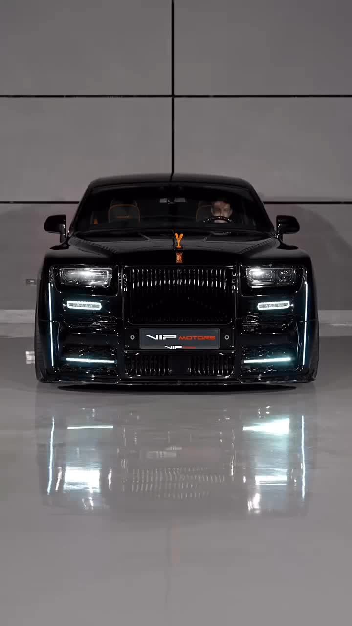Rolls Royce phantom black Mansory 🥵🔥  wait for end 😱🥵🔥  #foryoupage #foryou #fypシ #viral #carslover #mwcars 