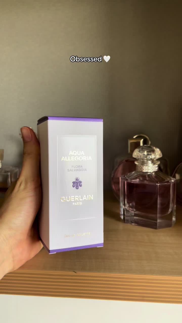 Flora Salvaggia 🤍 #fyp #perfume #guerlain #aquaallegoria 