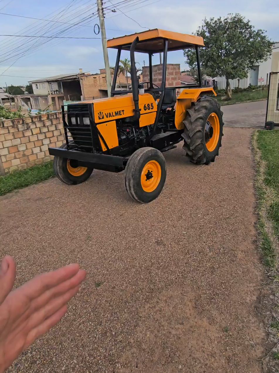 valmet 685 mosca branca ? O que acharam da reforma? #agro #tratores #agroeforte 