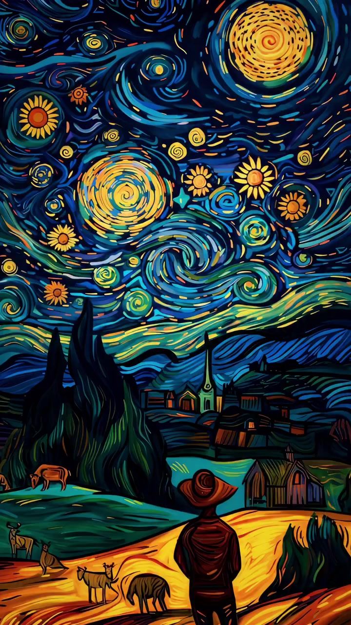 #vangogh #vincentvangogh #starrynight #Coldplay #yellow 