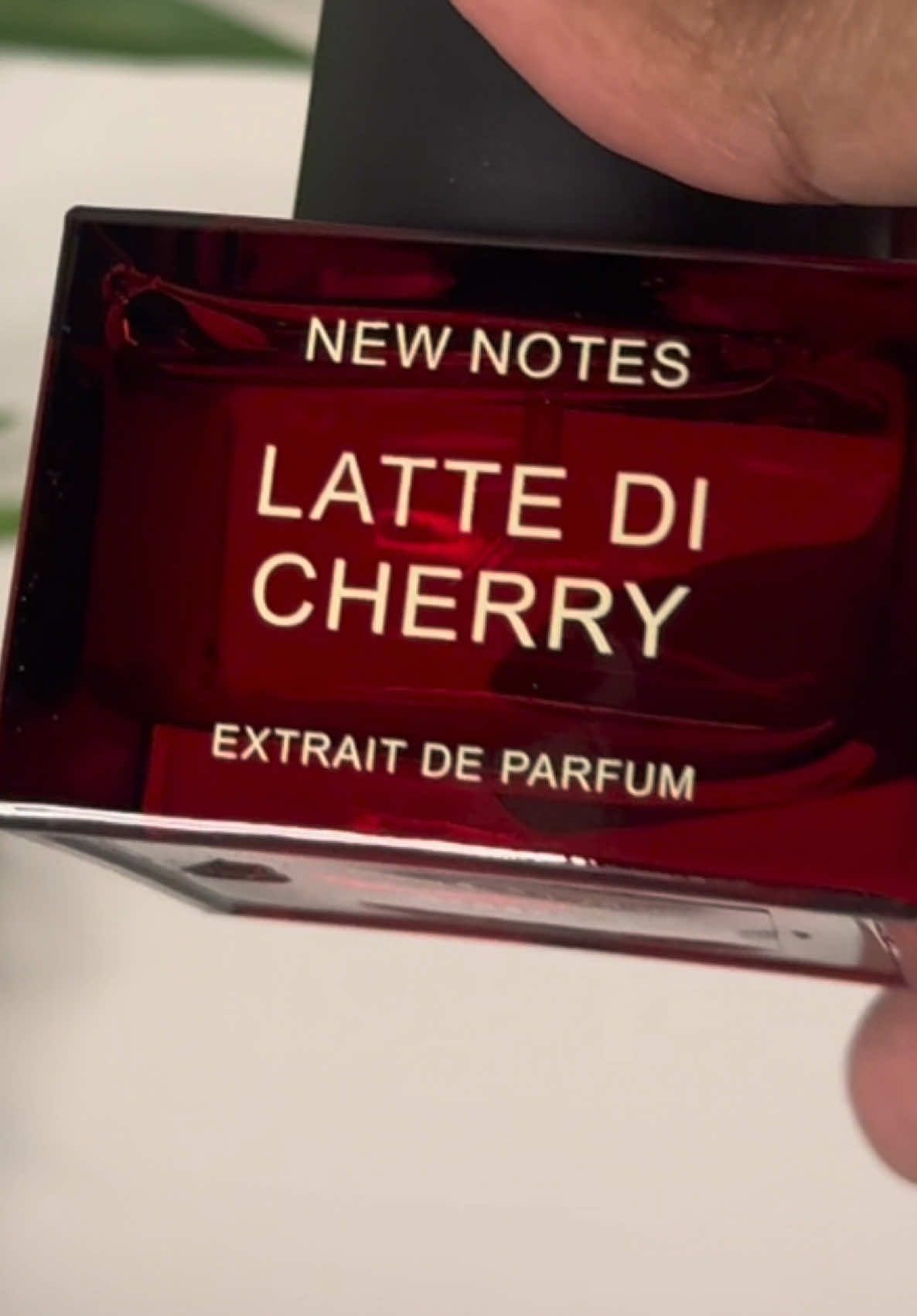 Is latte Di cherry by New notes the best feminine cherry fragrance on the market? I think so! #perfumetiktok  #newnotes #lattedicherry #perfumetok #cherryperfume 
