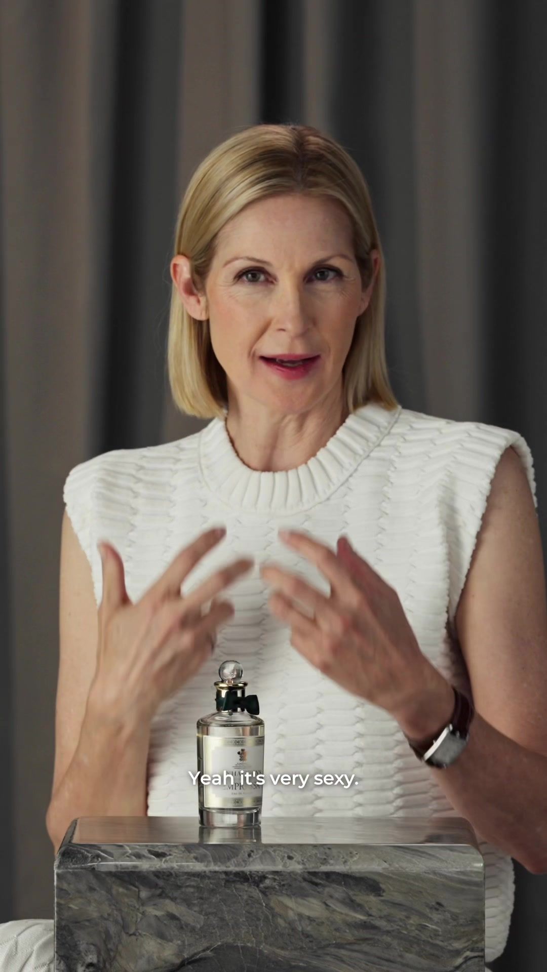 #KellyRutherford makes an impression with Empressa.  #Penhaligons #MakingScentsOfIt #Empressa 