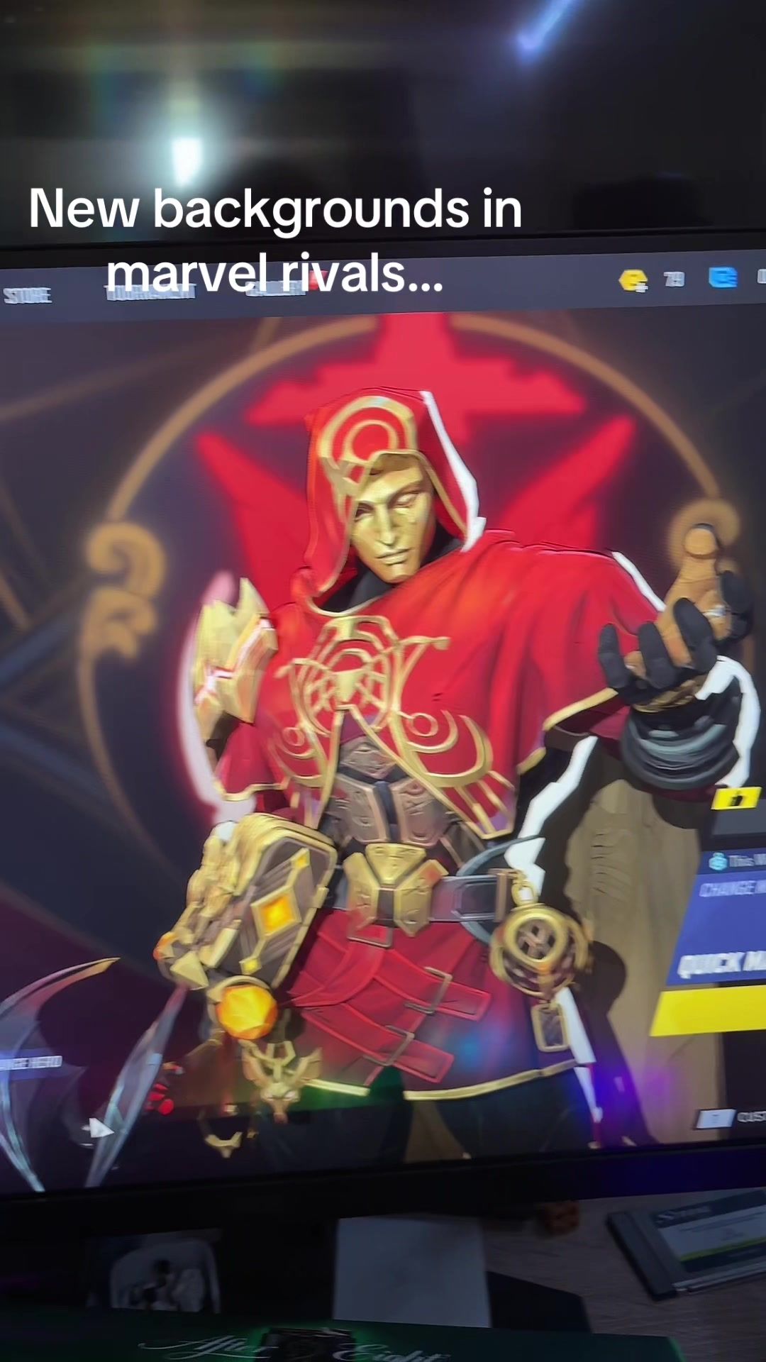 The wolverine background is looking amazing and wait for that adam warlock one #marveltok #marvelrivals 