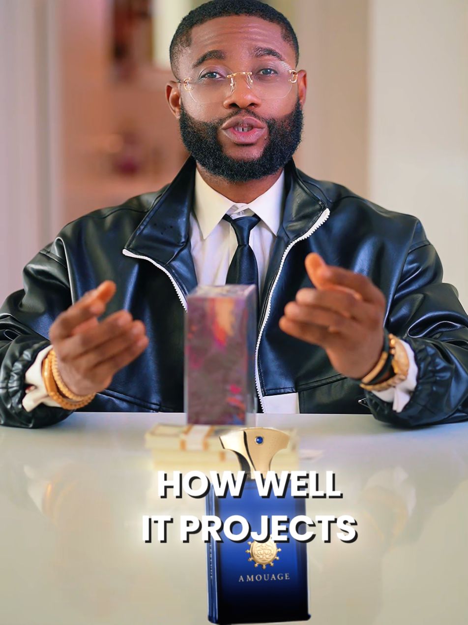 how well does amouage interlude project? #perfumes #cologne #perfumetiktok @AMOUAGE 