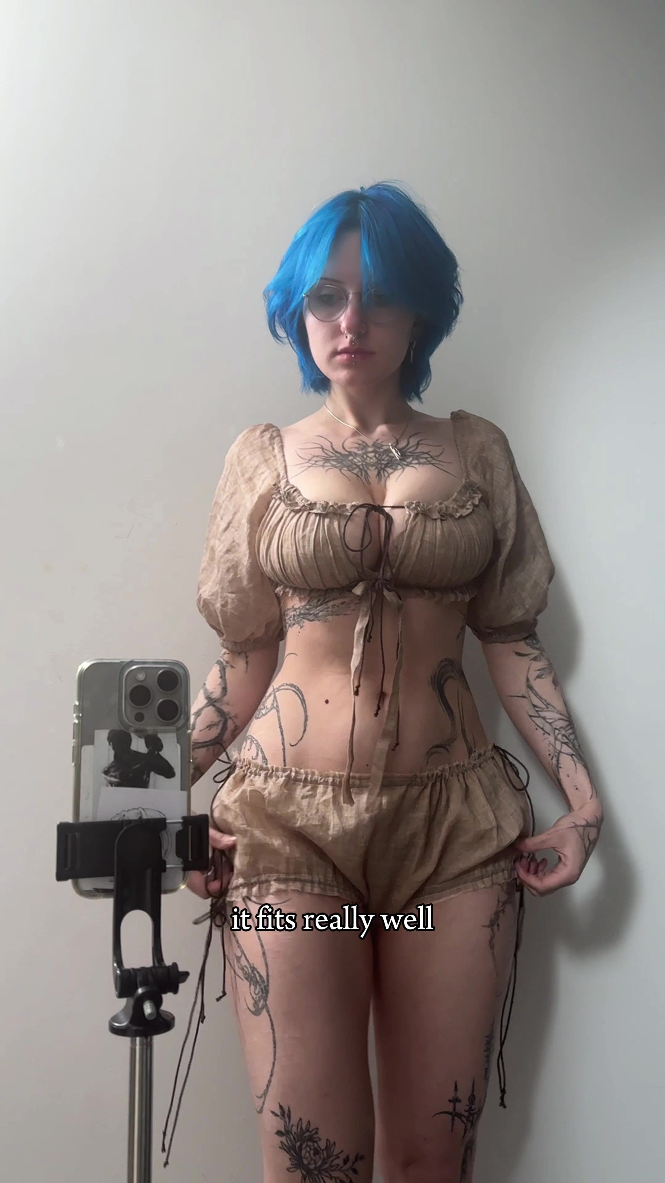 inspired by maiden’s pj’s from the middle ages 