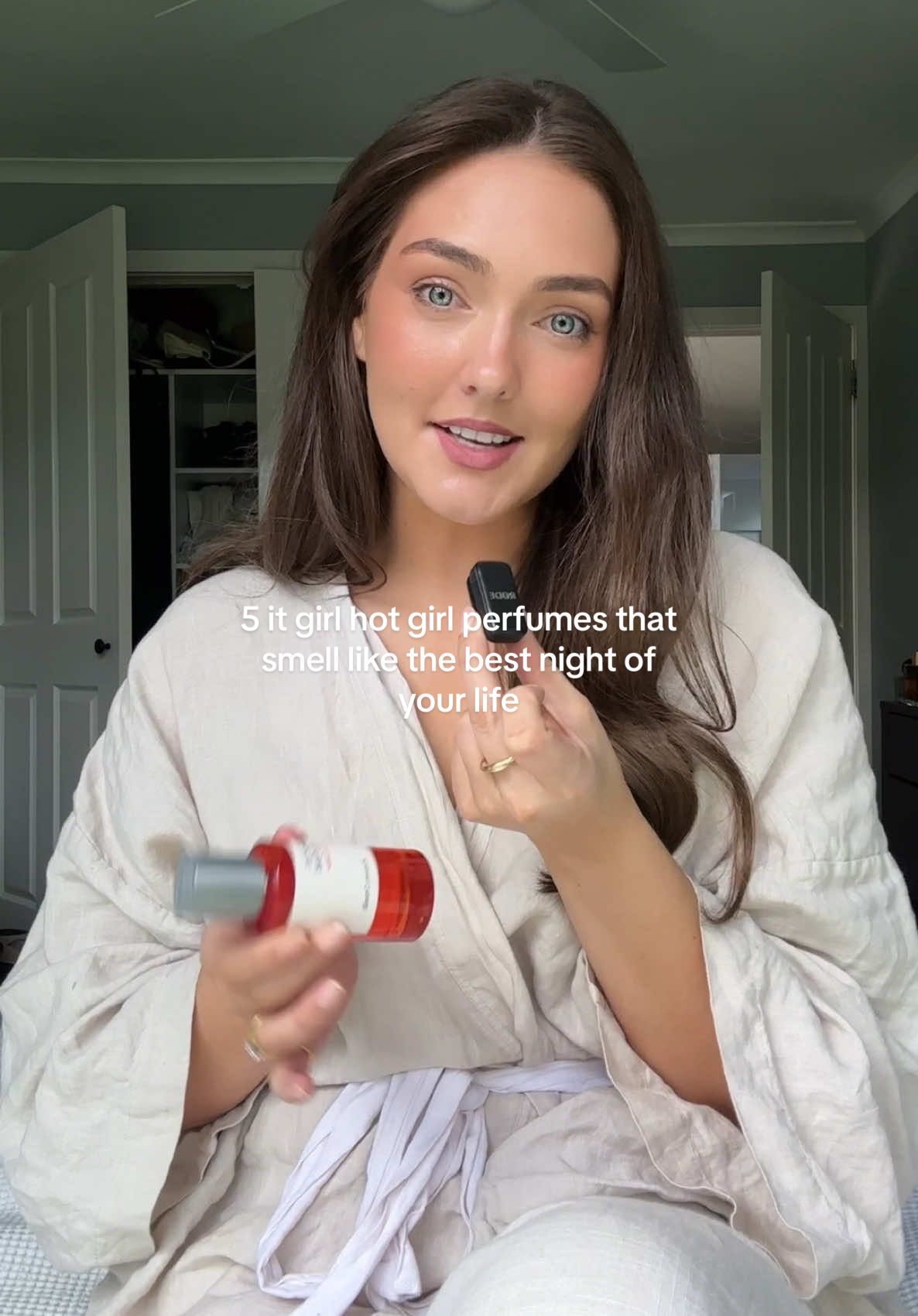 Perfumes that’ll make people ask “where are you going after this?” The  secret to smelling like THAT girl #fragrancetiktok #perfume #itgirl #hibiscusmahajad #byredo #blackopium 