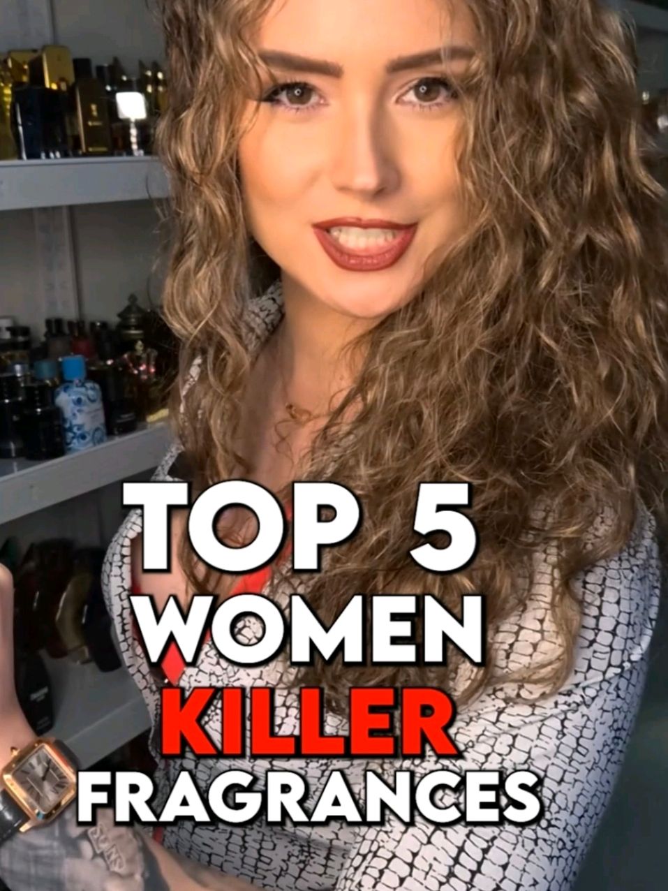 Top 5 Woman Killer Fragrances  1. Swiss Arabian Incense 01 2. Givenchy Gentleman Society Ambrée 3. Superz Budapest Morocco 4. Xerjoff Erba Gold 5. Armani Stronger With You Sandalwood  #perfumetok #fragrance #perfumetiktok    #fragranceformen #cologne
