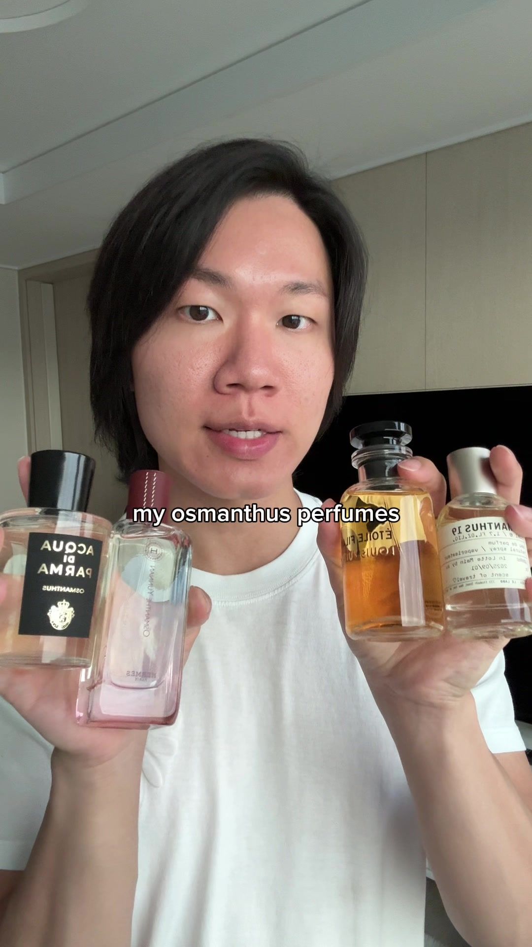 Would you be happy to wear one of these osmanthus perfumes? If not, what’s missing? What are you looking for? @Berdoues parfums cosmetiques Peng Lai @Louis Vuitton Étoile Filante Hermès Osmanthe Yunnan @LE LABO Fragrances Osmanthus 19 @Acqua di Parma Osmanthus #osmanthus #osmanthusperfume #perfumetok #perfumereview #perfumerecommendations 