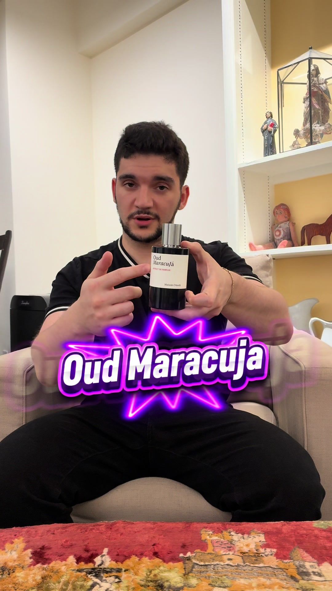 Oud Maracuja Review #fragrance #perfume #cologne #maisoncrivelli #oudmaracuja 