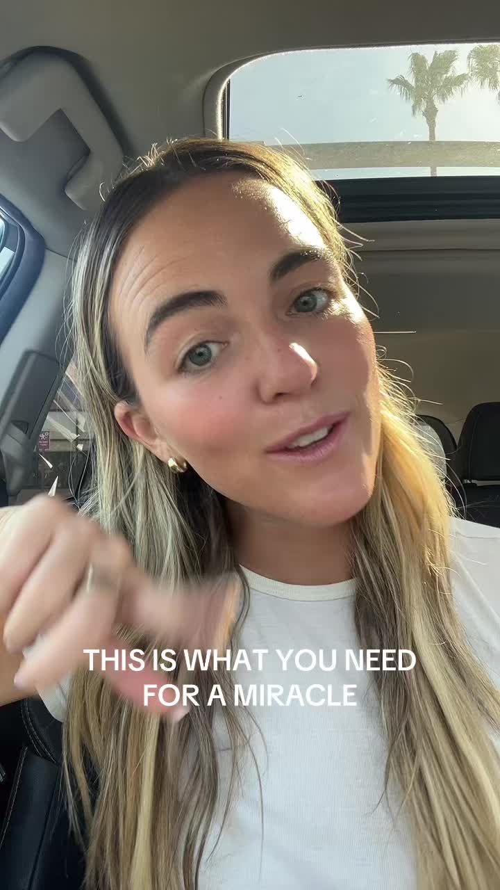 what you need for a miracle ✨ #miraclemindset #believeinmiracles #fairh #christiantiktok #viralvideo