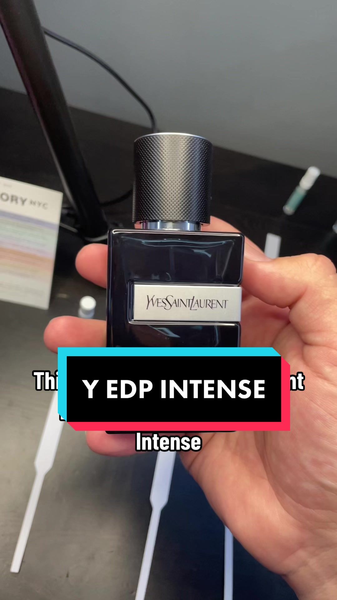 YSL Y EDP Intense #fragrance #cologne #fragrancetiktok #perfume #ysl #fashion 