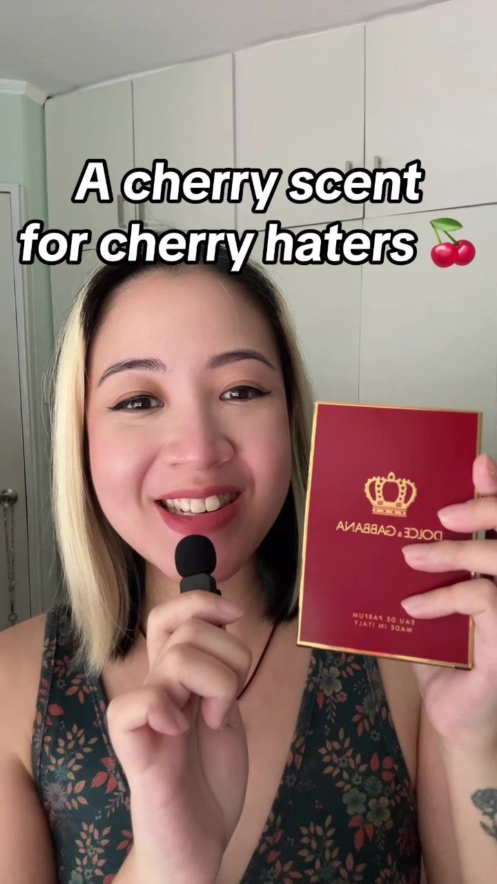 Dolce & Gabbana Q really said fresh cherry fragrances are possible!!!! #perfumetok #fragrancetok #fragrancetiktok #perfumereview #fyp #dolceandgabbana #q #qbydolcegabbana #scenttok #perfumesph 
