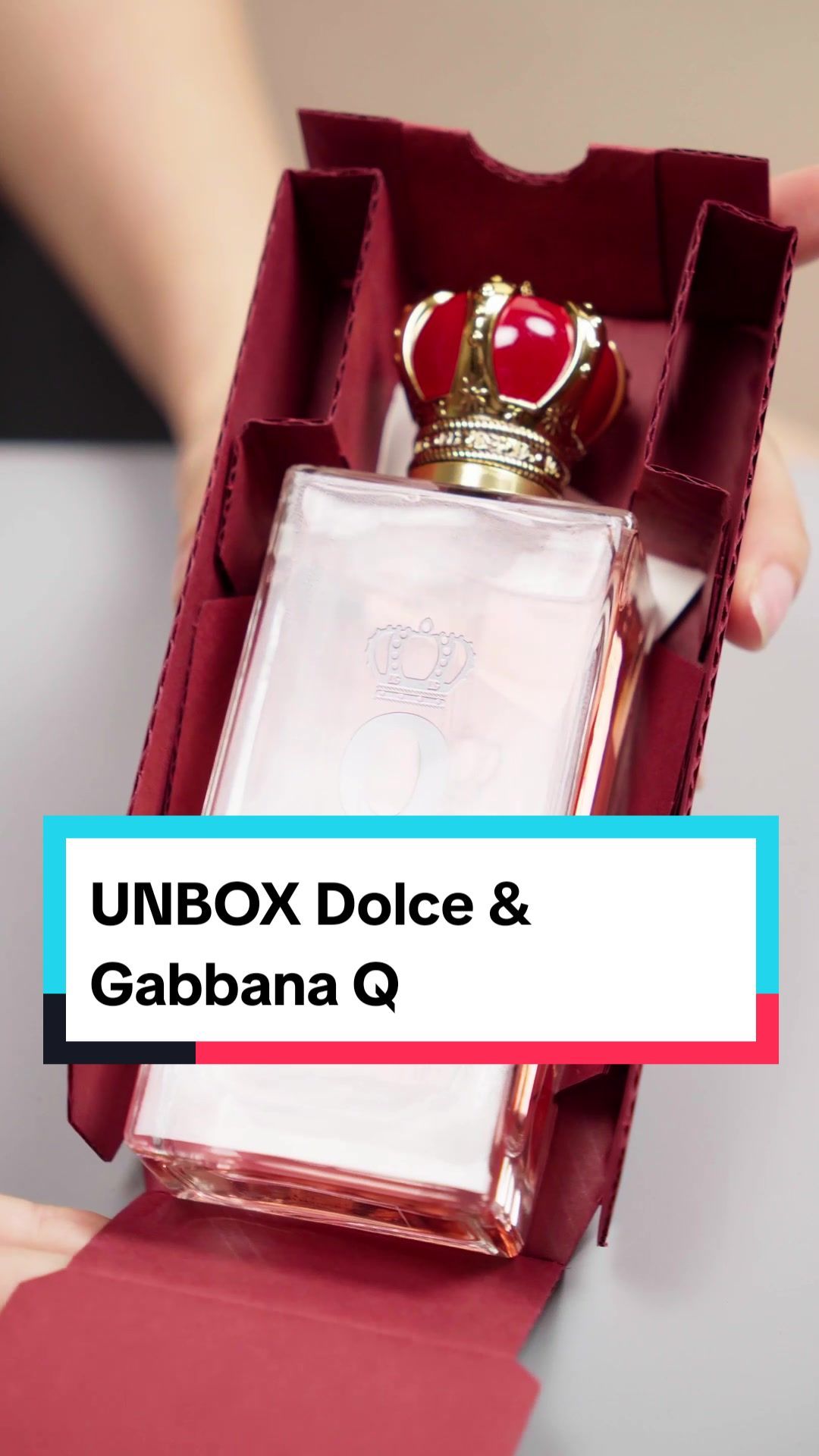 UNBOX Dolce & Gabbana Q  #Perfume168 #beautytok #goclamdep  #nuochoa #reviewlamdep #dcgr #unboxing 