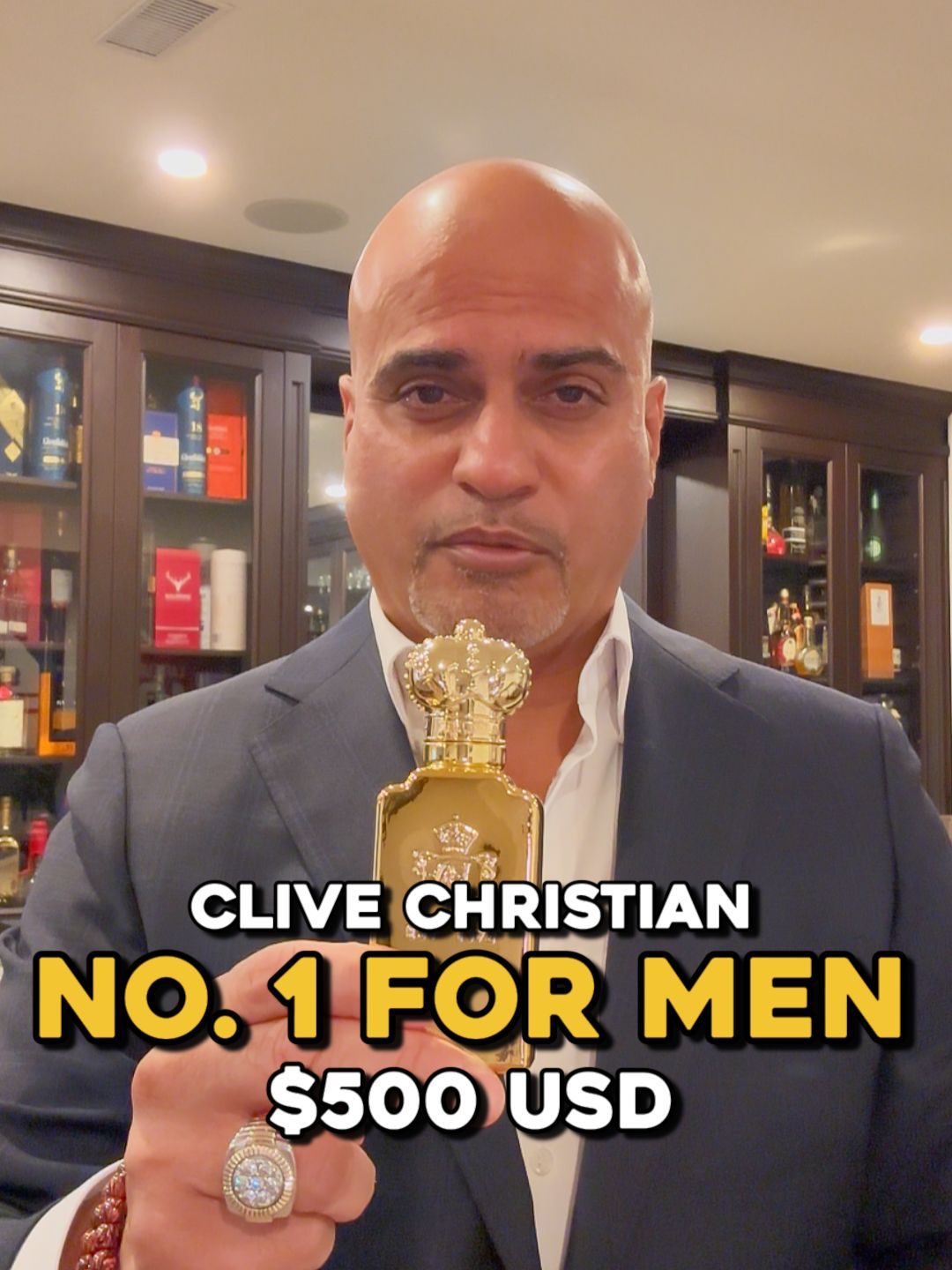 You either love or hate this fragrance. This is No 1 for Men from Clive Christian #fragtok #nichetok #perfumetok #clivechristian