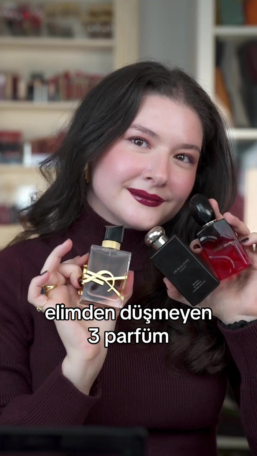 reklam ve sponsorlu içerik değildir, ürünler #prhediyesi olarak geldi. fakat bahsetme zorunluluğum yok.  bahsettiğim parfümler: - jo malone myrrh & tonka cologne intense - yves saint laurent libre flowers & flames edp - armani si passione intense edp