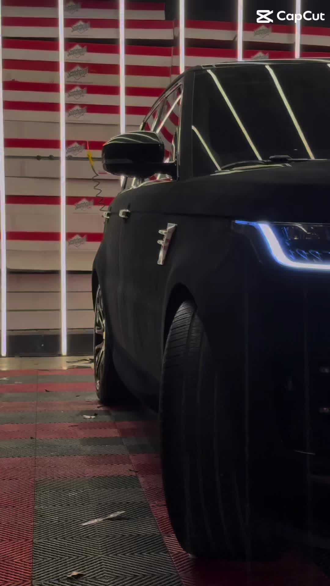 #phantomblack🖤  #rangerover  #wrapping  #shikhzayedcity #egypt #3Mstore 