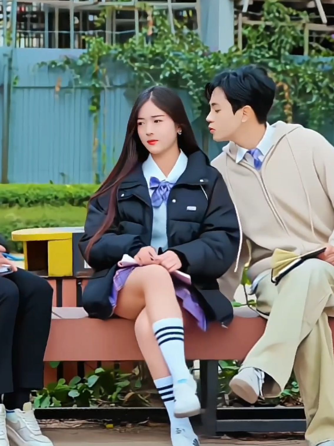 Misunderstanding or a Deliberate One? 9,385 #linhchihihihi_ #schoolcrush #schooldrama #messyclassroom#viral_video #fyp #trending #sounds #funnycontant#fyp #viral_video  #linhchihihi