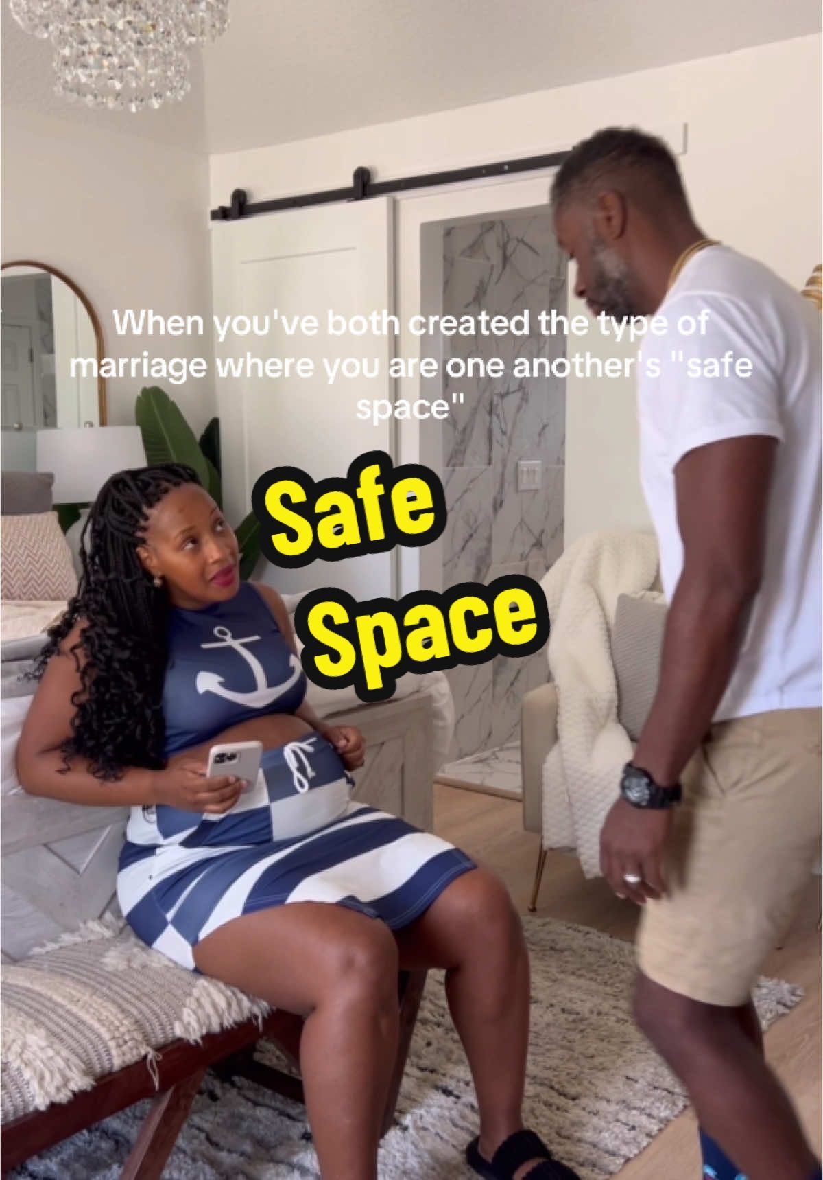 We have to be each others safe space because it's only us in this marriage ❤️  MarriageGoals #StrongMarriage #FaithfulLove #MarriageMatters #ThroughThickAndThin #LoveThatLasts #BlackLoveStrong #GraceAndGrowth #BuiltOnFaith #CovenantLove #MarriageIsWork #StrongerTogether #MarriageTestimony #LoveWinsAlways #RealMarriageVibes 