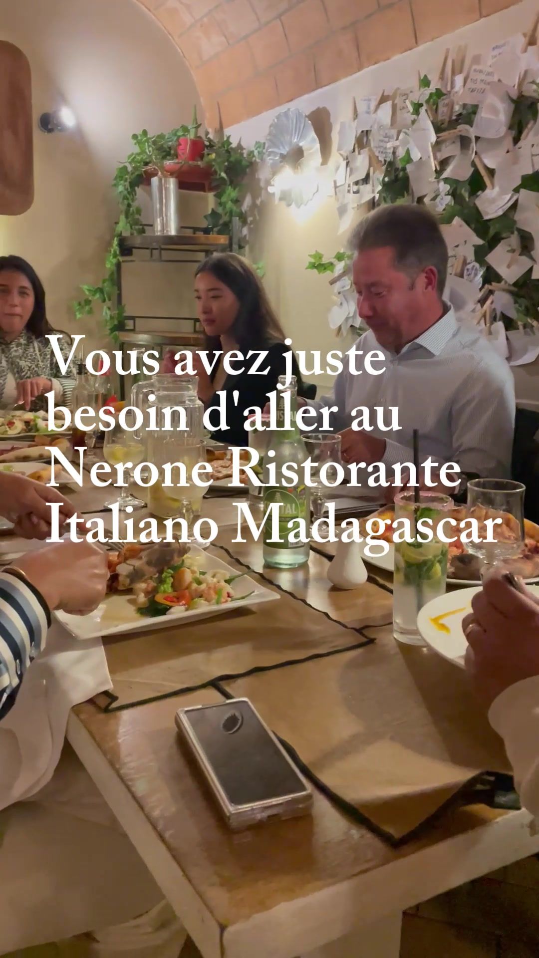 Pas triste, juste besoin d’un bon plat chez Nerone Ristorante Italiano 🇮🇹🍝 On vous attend ! #NeronE #CuisineItalienne #PastaLovers #Antananarivo #BonneHumeur #ItalianMood #TanaFoodies