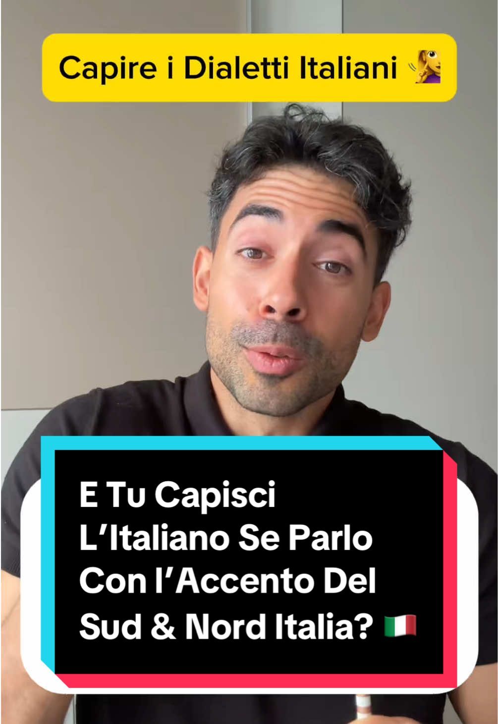 Capisci l’italiano se Parlo Con Accento Del Sud & Nord Italia? 🇮🇹 #italian #italiano #learnitalian #speakitalian #languagelearning 