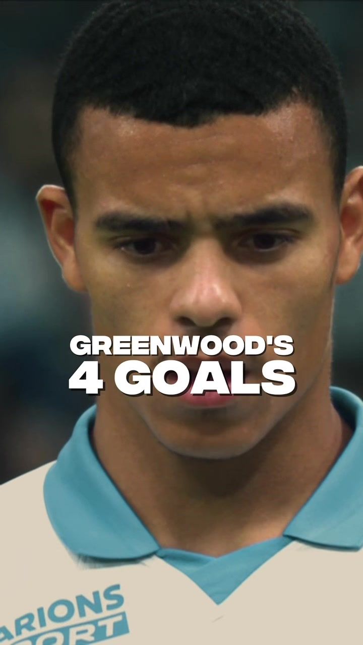 Mason Greenwood’s four goals 🤯🤯 #Sportstiktok #Ligue1Mcdonalds #Ligue1 #OM #Greenwood @Olympique de Marseille 