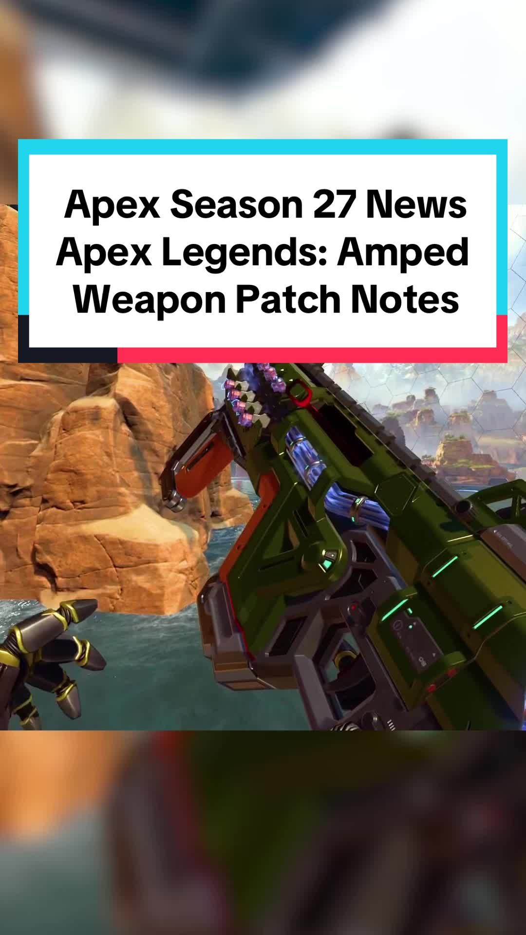 Season 27 Weapon Changes Are OP! 👀 Season 27 of Apex Legends, which is known as Amped, is set to release in November, and huge updates are coming to The Apex Games! Buffs to Rampart, Horizon, and Valkyrie will be releasing, plus the Double Tap Hop Up is going onto the Alternator, and a new Mantle Boost Movement Mechanic will release, along with updates to weapons like the C.A.R. SMG, Triple Take, Peacekeeper, and more! #apex #apexlegends #gamingontiktok #apexseason27 #creatorsearchinsights 