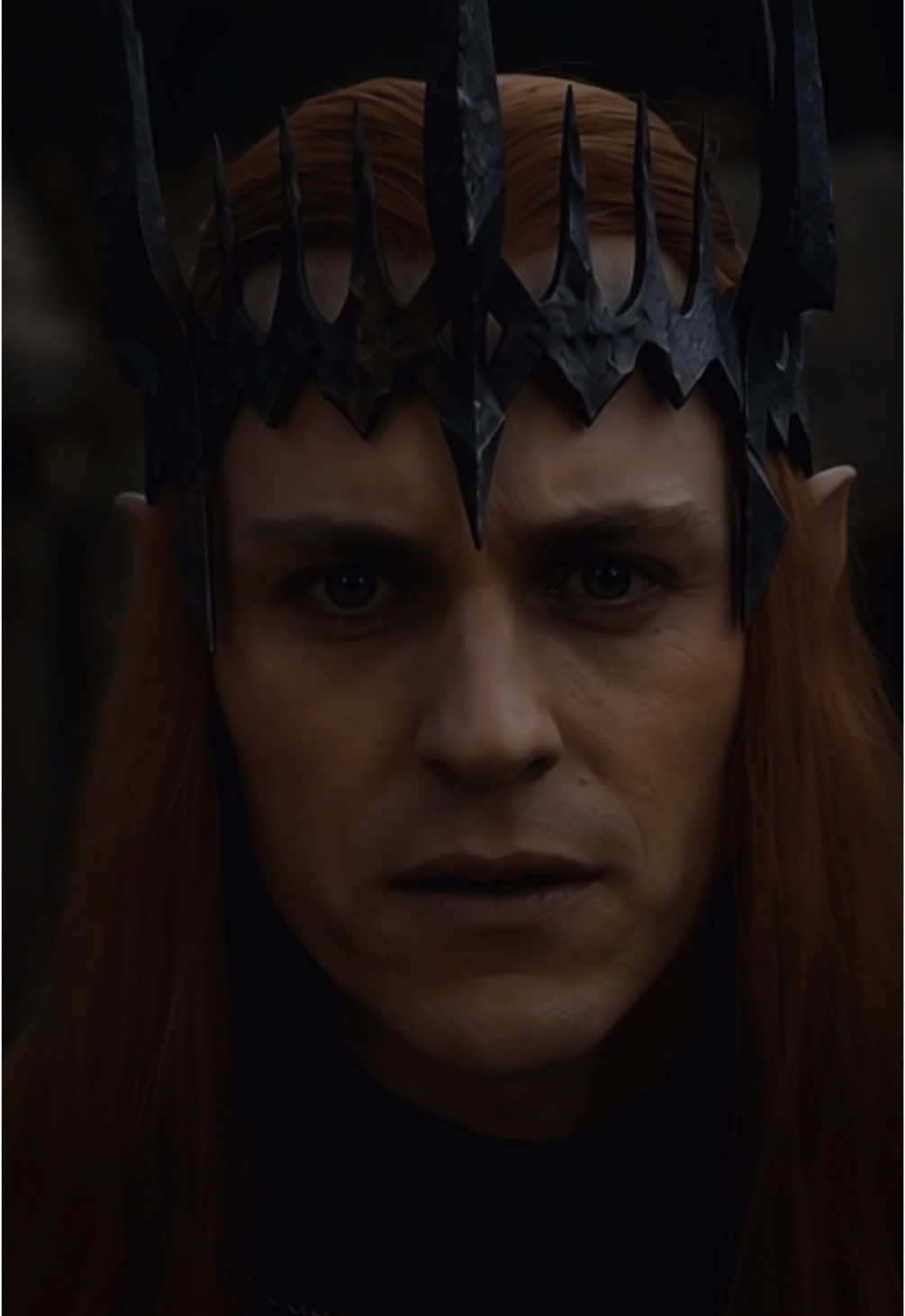 Предыдущий с венцом набрал много просмотров..а что если канонный рыжий?🔥 Почему Майрона не сыграл Чарли…😒 #sauron #darklord #myron #silmarillion #lotr 